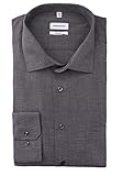 Seidensticker Men's Regular Fit extra Langer Arm Shirt, dunkelgrau, 42