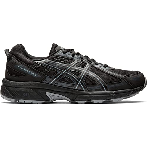 Asics Men's Mens Gel-Venture 6 Athletic Shoe, Black/Phantom/Mid Grey, 10 4E Us #TOP3