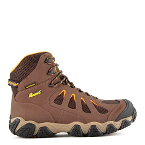 Image of Thorogood Crosstrex 6 inch Waterproof Safety Toe Hiking Boots for Men - Breathable Premium Leather and Mesh with Comfort Insole and Athletic Traction Outsole; ASTM Rated