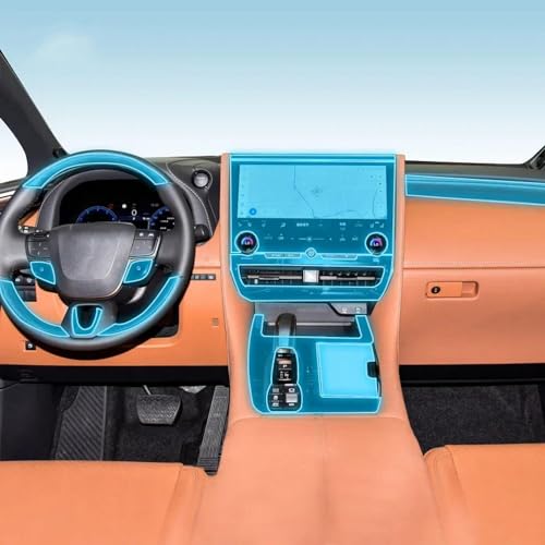 Film PPF de réparation anti-rayures pour console centrale Toyota Alphard