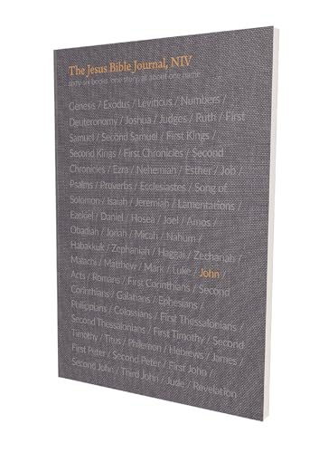 The Jesus Bible Journal, John, Niv, Paperback, Comfort Print