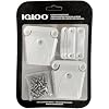 Igloo Cooler Plastic Parts Kit - Made in The USA - 2 Latches, 3 Hinges, Latch Post & Screws