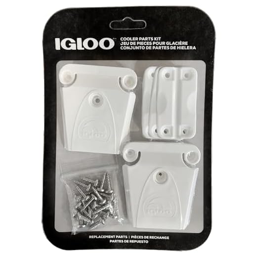 Igloo Cooler Latch and Hinge Plastic Parts Kit