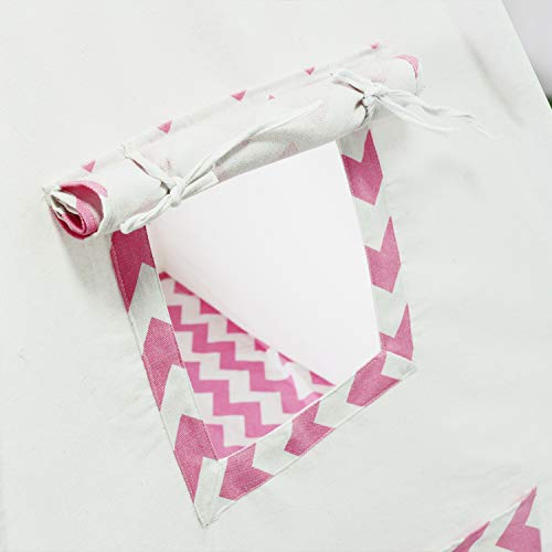 Kids Teepee Tent - Indoor Play Teepee for Girls - Pink Chevron by Tanen Tech - Image 7