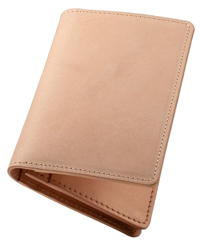 [TAVARAT] コードバン 名刺入れ [日本製] 本革 メンズ 通しマチ 大容量 Tps-036 (ヌメ 宮内産業)