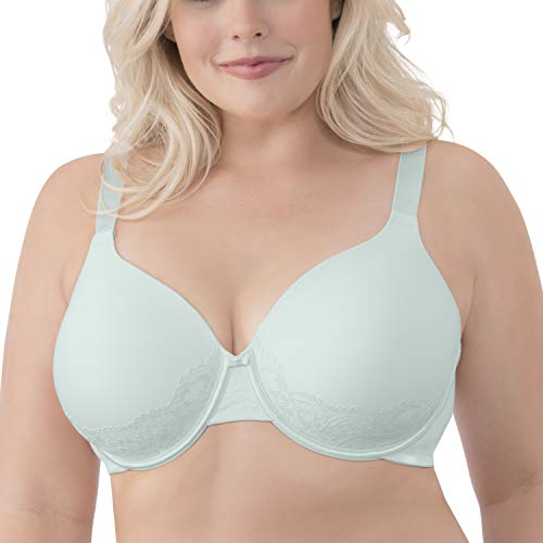 Vanity Fair Women's Beauty Back Lace Full Figure Underwire Bra 76382, Herbal Mist, 38DD