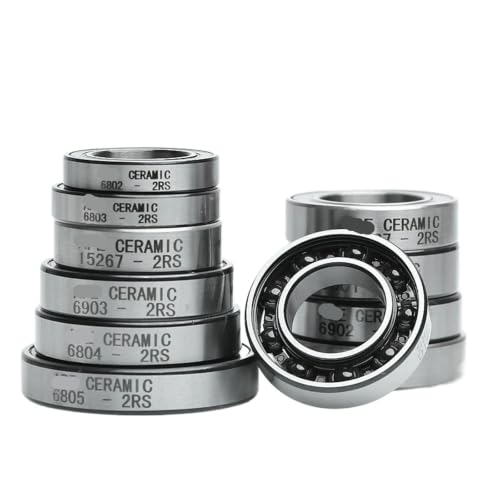 Roulements 6805-2RS en céramique hybride 25x37x7mm pour moyeu de vélo