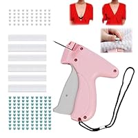 SSKHE Quick Clothing Fixer Kit, Micro Stitch Portable Gun for Clothes And Quilt Sewing, Mini Label Sewing Quilting Hemming Tool with 1100 Mini Micro Fasteners And 150Pcs Replaceable Bear Buttons