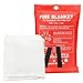 Produktbild Willkommen Löschdecke, Fiberglas Fire Blanket Fire Emergency Safety Blanket Emergency Survival Cover für Outdoor-Grill, Küche, Kamin, Auto, Büro (1,0X1,0M)
