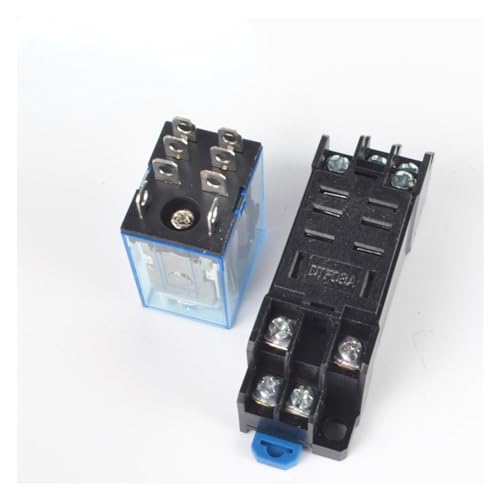 Relé LY2NJ con base para solucionar fallos de conexión en automatismos y placas eléctricas de 10A 2