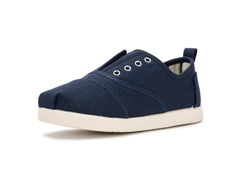 TOMS Garçon Cordones Plus : la basket idéale pour l'école et les jeux en plein air
