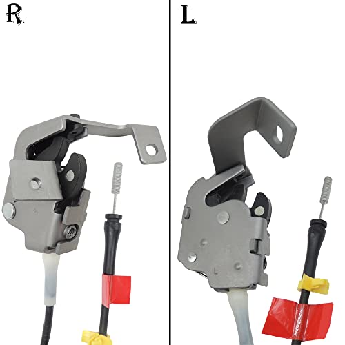 Image of HiSport 6L3Z-18264A27-A Door Latch Cable Rear Left and Right - Compatible with 1997-2004 Ford F250 F150 Heritage Extended Cab Pickup 1997 1998 1999 2000 2001 2002 2003 2004 - Replace 6L3Z-18264A26-A