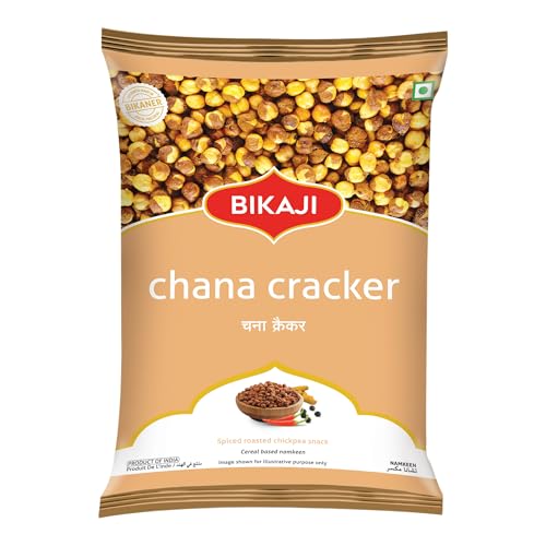 Bikaji Snacks Combo – SOYA STICKS & TANA-TAN (Aloo Bhujia) & FALHARI MIX & Moong Dal & ROASTED CHANA CRACKER | 5 Pack Variety | Bar Snacks, Party Mix & Tea-Time Treats – 1 Kg