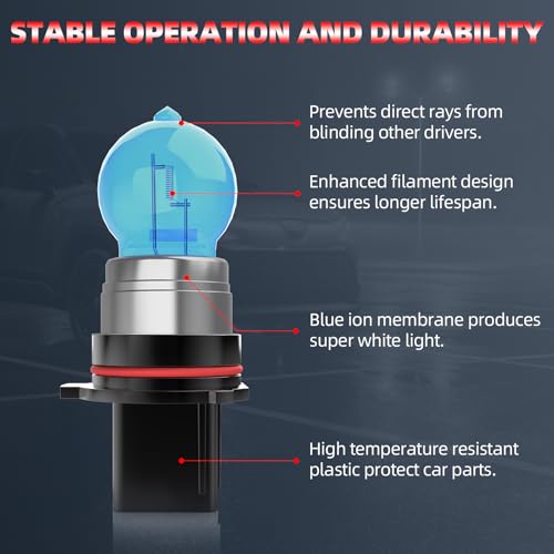Image of Fog Light Bulbs Fit For Chevrolet Tahoe 2016-2020, PSX26W High Performance Fog Lights Halogen Light Bulb, 6000K White Light, Pack of 2