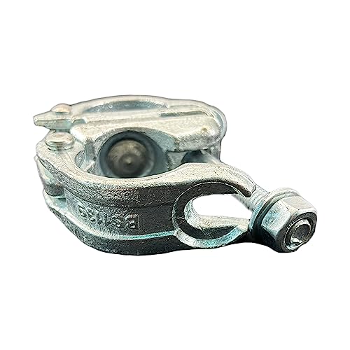 Fudatong Swivel Scaffolding Clamps British Type For 1-3/4" to 1-9/10" OD tube, at any angles, 4 Pack