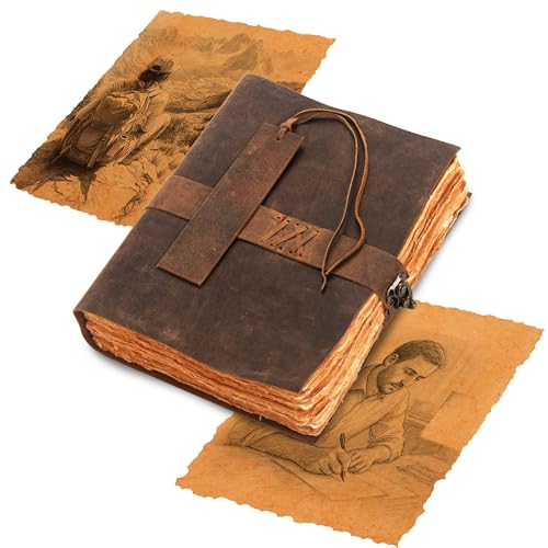 Carnet de croquis créatif en cuir pour libérer votre inspiration L