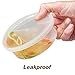 DuraHome - Deli Containers with Lids 8 oz. Leakproof - 40 Pack Plastic Microwavable Clear Food Storage Container/Slime Premium Heavy-Duty Quality, Freezer & Dishwasher Safe