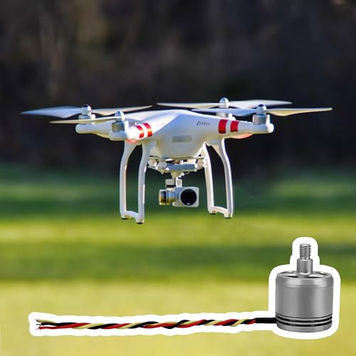 4PCS Brushless Motor 2312A (2CW and 2CCW) 800KV Replacement Drone Accessories for DJI Original Phantom 3 Brushless Motor for Multi-axis Aircraft DIY Replaceable (Used) - Thumbnail 5