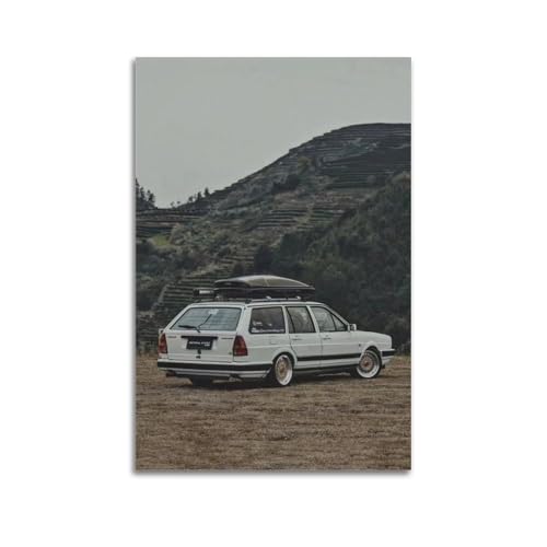 Poster voiture Passat B2 Santana d'art sur toile haut de gamme pour salon et chambre