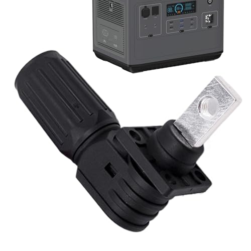 Conector de energía solar y almacenamiento de alta corriente con enchufe rápido monopolar