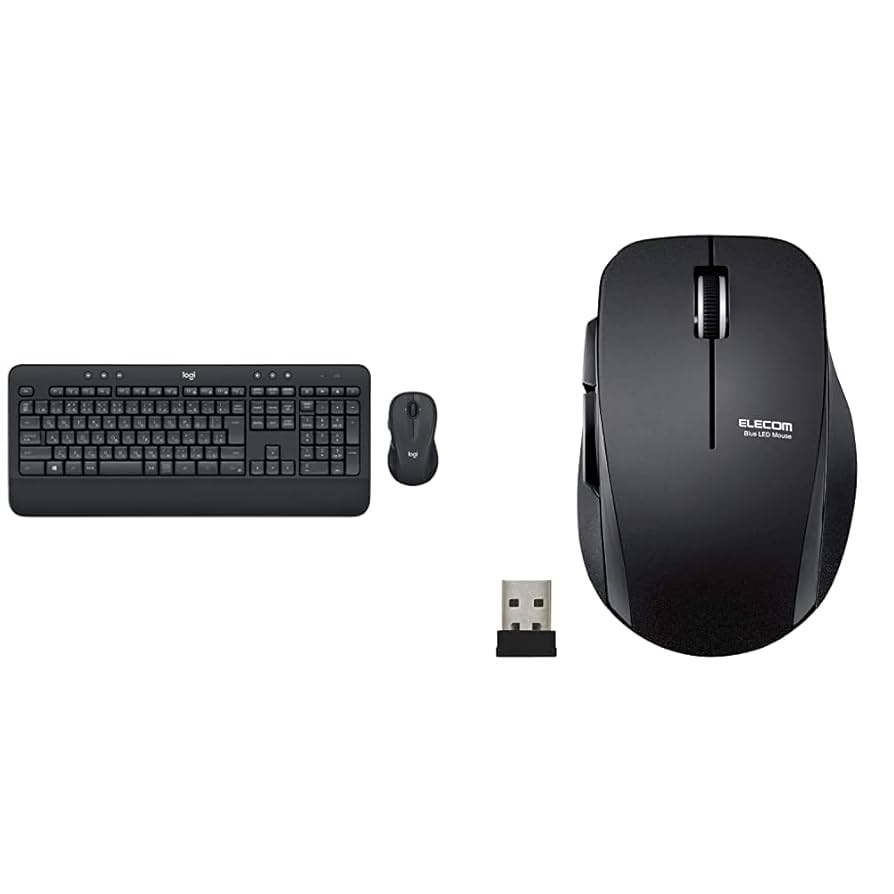Amazon.co.jp: 【セット買い】ロジクール マウス ワイヤレス