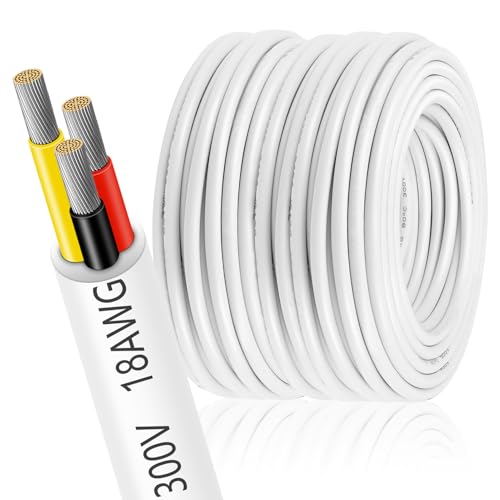 YGS-Tech 18AWG 3 Conductor Wire