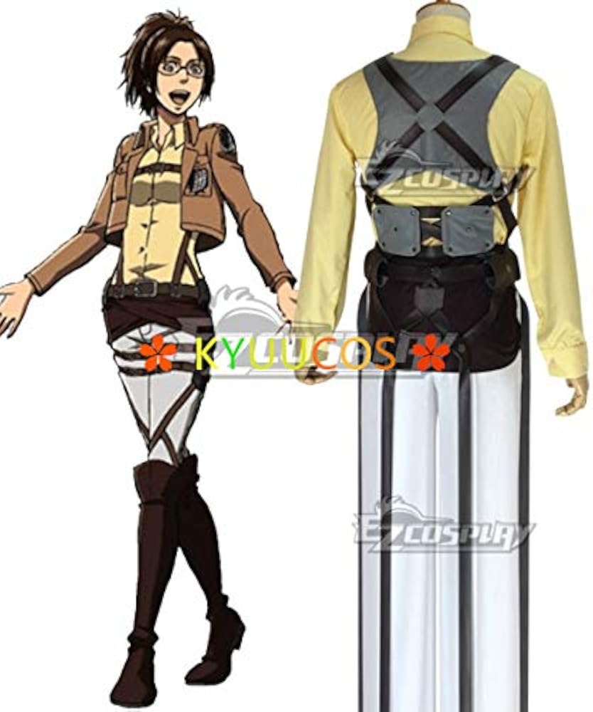 日曜までの最終値下げ！ 進撃の巨人 ハンジ・ゾエ コスプレ 衣装 全身ベルト Amazon.co.jp: [HANCHENG] コスプレ衣装 ハンジ・ゾエ 仮装