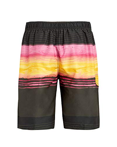 Image of Kanu Surf Men's Big Viper Extended Size Stripe Swim Trunk