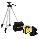 Stanley - KIT NIVEAU LASER 360° CROSS360 VERT +TREPIED - STHT77641-1 Jaune