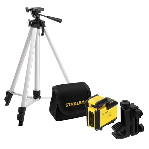 Stanley - KIT NIVEAU LASER 360° CROSS360 VERT +TREPIED - STHT77641-1 Jaune