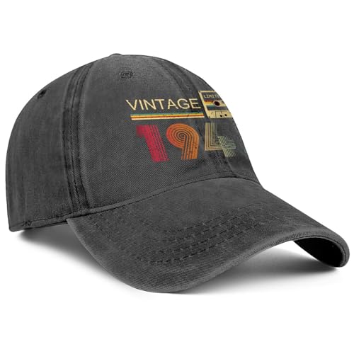 Gorra vintage cumpleaños 80 años 1946 miniatura 3