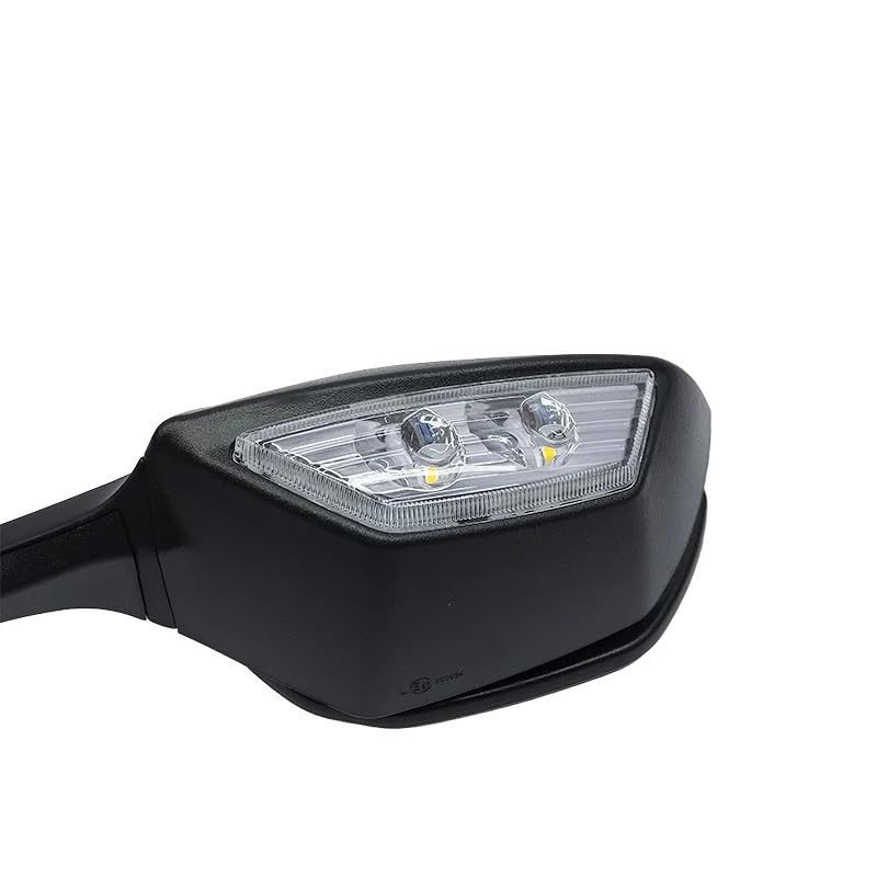 Espejos traseros de motocicletas con luz de señal de motocicleta CBR300R 6
