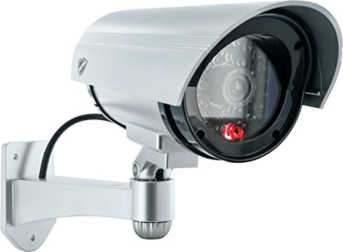 HSD100- Kamera-Attrappe fürs Haus/Wand-Montage/Einbruchschutz/Tür-Sicherung/Fenster- Sicherung/Sicherheit