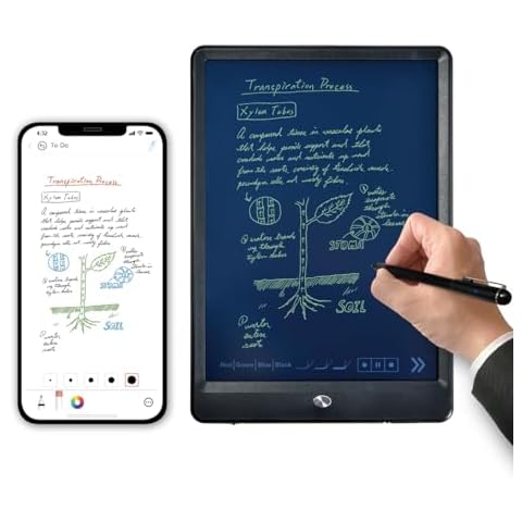 Smart Pen + Writing Board Set, SmartPen Real-time Sync for Digitizing, Storing, and Sharing Paper Notes, Use with Ophaya Pro+ App, Compatible with Android and iOS Cover