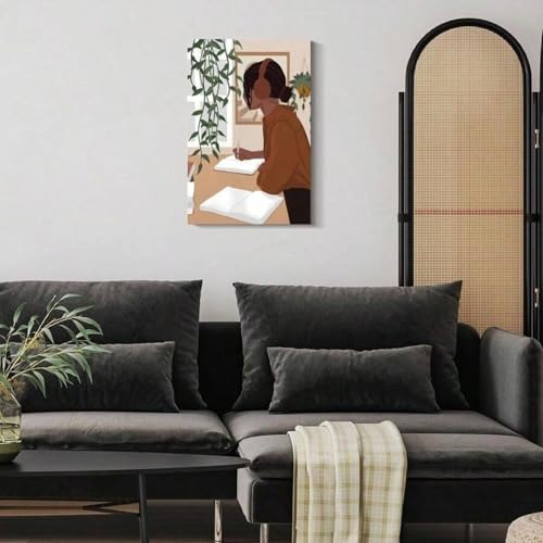 Affiche sur toile musique 70x100 cm grand format sans cadre décoratif - 4