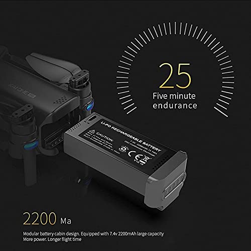 HJRBM Drohne mit Kamera 8k Gps5g Live-Video für Erwachsene Hubschrauber Spielzeug Fernbedienung 7,4V 2200mAh Hohe… – Bild 4