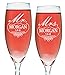 Set of 2 Personalized Wedding Champagne Flutes- Mr and Mrs Design - Engraved Flutes for Bride and Groom Gift for Customized Wedding Gift
