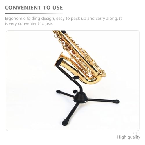 Abaodam RY526YRGD76C097HIL03YWPL4 Sax Stand Baritone Saxophone Stands Saxophone Support Saxophone Bracket Tenor Saxophone Stand Foldable Saxophone Holder Accessories Electronic Metal Musical Instrument Stand thumb #3