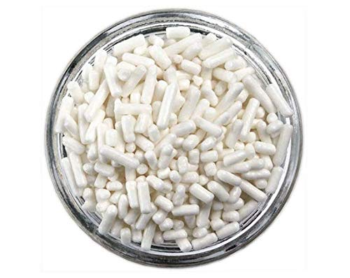 Image of Aromatic Choco White Sprinkle /Jimmies for Cake Decorations-500gm
