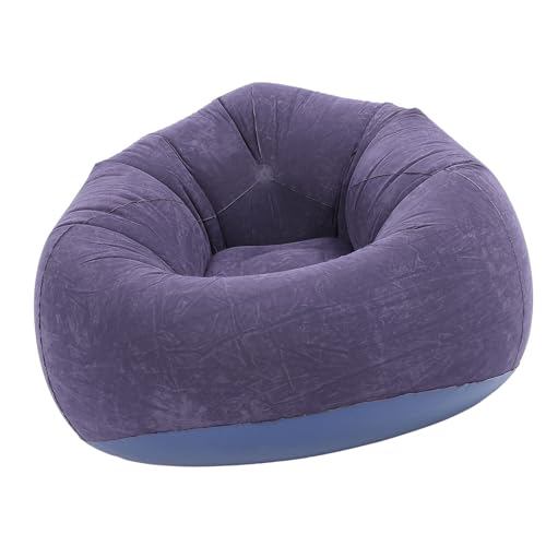 Canapé Gonflable de Loisirs en PVC avec Flocage Doux Confort - 2
