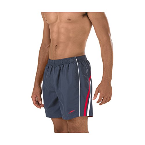 Speedo Men's Horizon Splice Volley 16 Inch, Granite, Medium