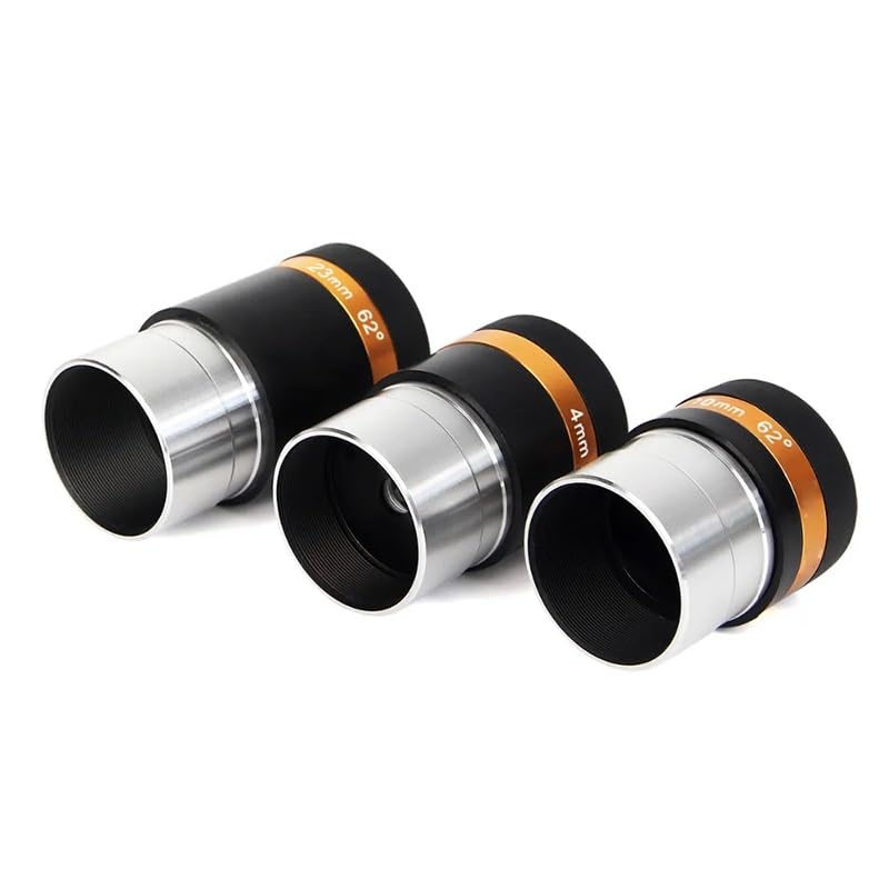 Oculares asféricos de 1,25 pulgadas con gran angular de 62° para telescopios 5
