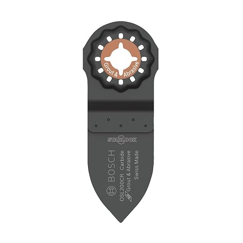 Miniatura 4 de Bosch OSL200CR 2 pulg. Hoja de sierra Starlock multiherramienta oscilante de grano de carburo para dedo