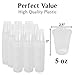 Upper Midland Products 5 Oz Plastic Cups, 500 CT 5 Oz Cups, Small Plastic Cups, Extra Sturdy, Perfect for Everyday Use