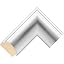 Cushion Silver Foil 63mm