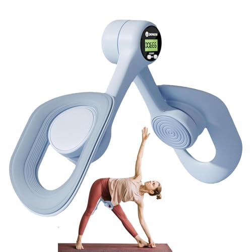 Entraîneur De Cuisse Intérieur Et Plancher Pelvien, Appareil D’Exercice avec Système De Comptage, Équipement Compact pour Femmes, Adapté Au Fitness, Post-Partum Et Yoga