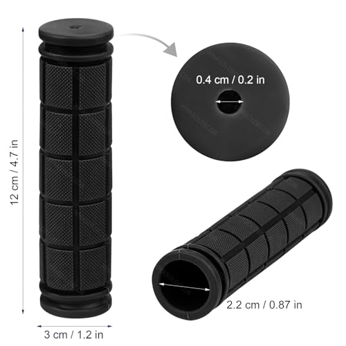 Punhos de guidão de bicicleta com serpentinas de borla, punhos de bicicleta macios antiderrapantes p