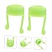 TOBBOMEY 2Pcs Bottle Holder Bracket Storage Rack for Drops and Lightweight Applicator Guides for Seniors Easy Dripping