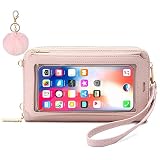 ✅MIRADA CON CLASE---Esta cartera de monedero para teléfono puede ir bien con usted, ya sea que esté vestido o sea casual. Viene con dos correas extraíbles, una correa corta para usar como un bolso pequeño y una correa larga para usar como bandolera o bandolera. Recomendación de regalo para mujeres y adolescentes