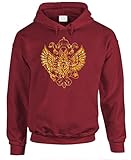 THE GOOZLER - IMPERIAL RUSSIAN EAGLE - Mens Pullover Hoodie
